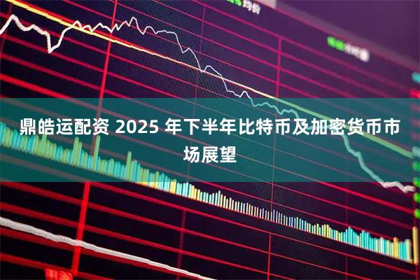 鼎皓运配资 2025 年下半年比特币及加密货币市场展望