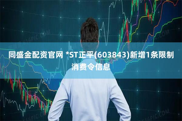 同盛金配资官网 *ST正平(603843)新增1条限制消费令信息